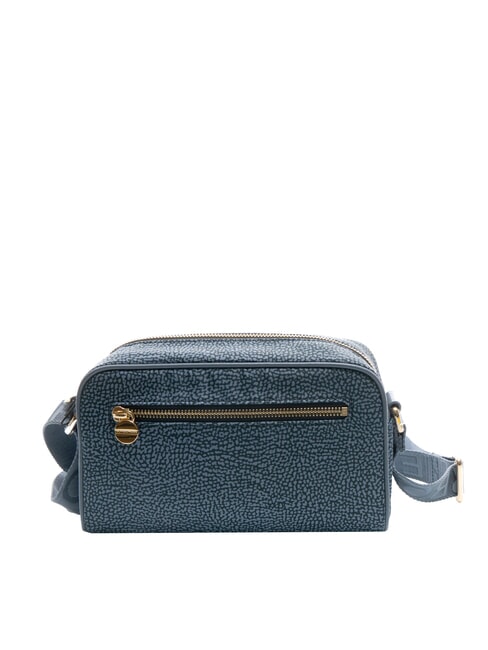 BORBONESE ECO Mini-Kameratasche Denim - Damentaschen
