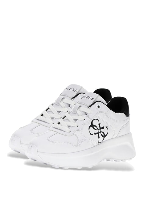 GUESS LUCKEI Sneakers mit 4G-Logo Weiß - Damenschuhe