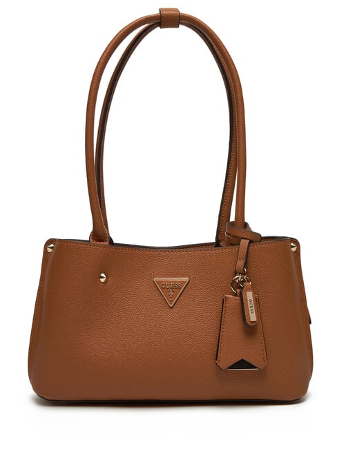 GUESS MERIDIAN Umhängetasche COGNAC - Damentaschen