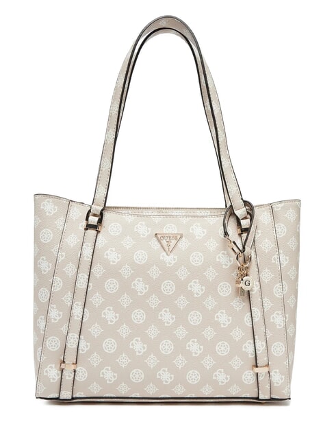GUESS ECO ERICA eco erica borsa tote Schulter-Shopper Sand-Logo - Damentaschen