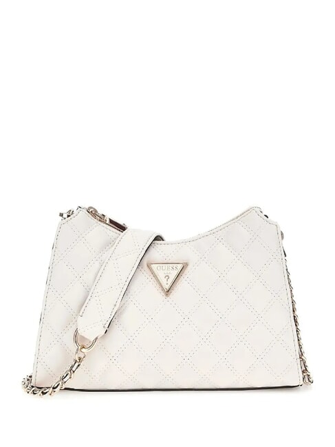 GUESS GIULLY giully borsa a spalla Umhängetasche NICHT-GERADE WEISS - Damentaschen
