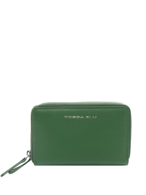 TOSCA BLU BASIC Portemonnaie mit umlaufendem Reißverschluss grün - Brieftaschen Damen