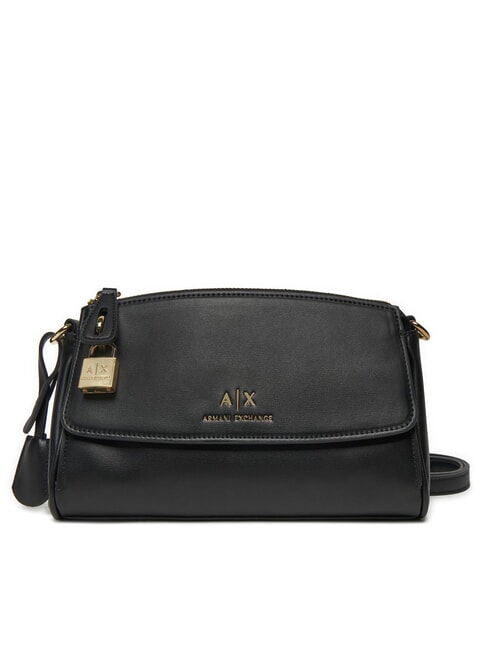 ARMANI EXCHANGE JANE Umhängetasche mit Vorhängeschloss Schwarz - Damentaschen