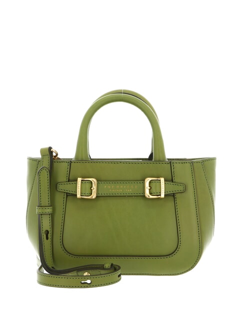 THE BRIDGE GAIA Mini-Handtasche mit Schultergurt Pistazienabb. Gold - Damentaschen