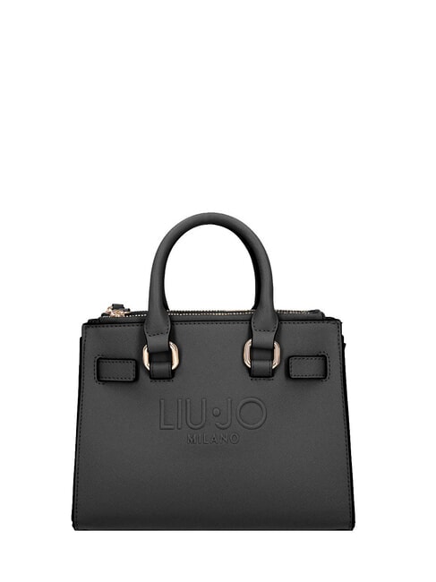 LIUJO HALONA Kleine handgefertigte Tragetasche SCHWARZ - Damentaschen
