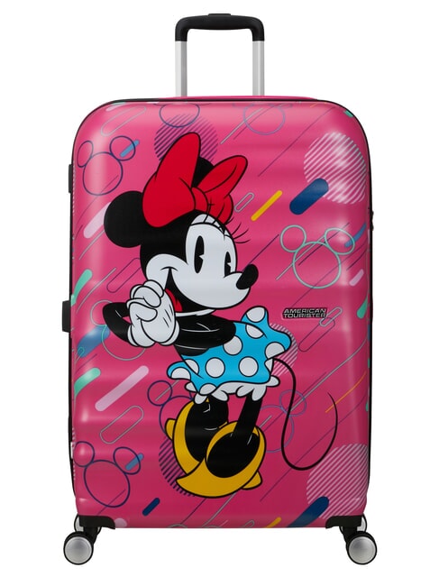 AMERICAN TOURISTER WAVEBREAKER DISNEY  Großer Trolley Minnie Future Pop - Harte Trolleys