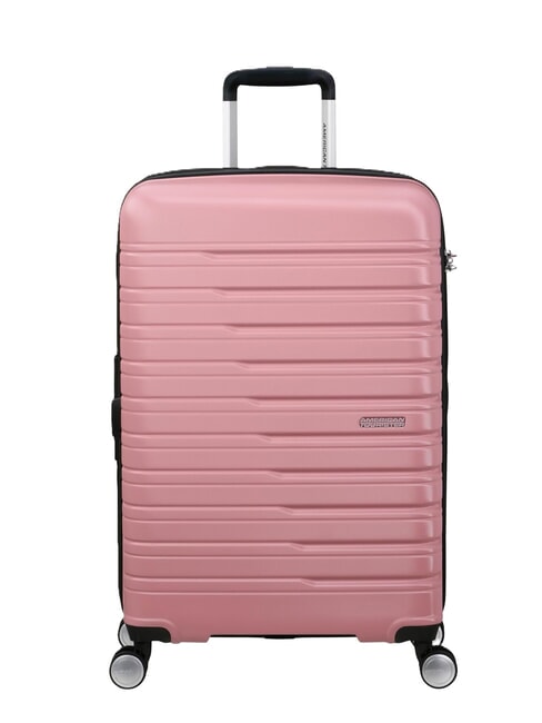 AMERICAN TOURISTER FLASHLINE Mittelgroßer erweiterbarer Trolley lila rosa - Harte Trolleys