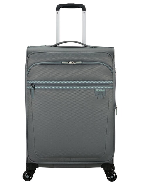AMERICAN TOURISTER AEROSPIN  Mittlerer Trolley, erweiterbar Steinbasalt - Halbharte Trolleys