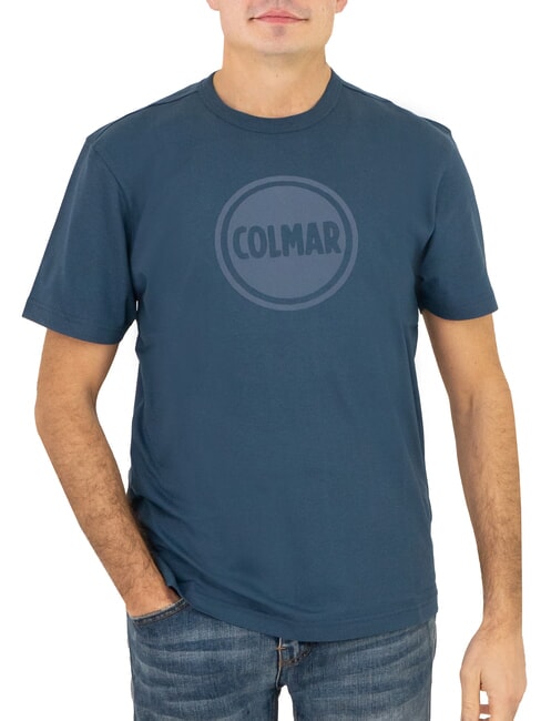 COLMAR FRIDA Baumwoll-T-Shirt mit Logo dunkelblau - Herren-T-Shirts