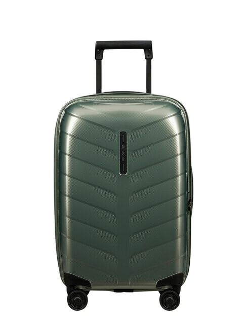 SAMSONITE ATTRIX Erweiterbarer schlanker Kabinentrolley Basilikumgrün - Handgepäck