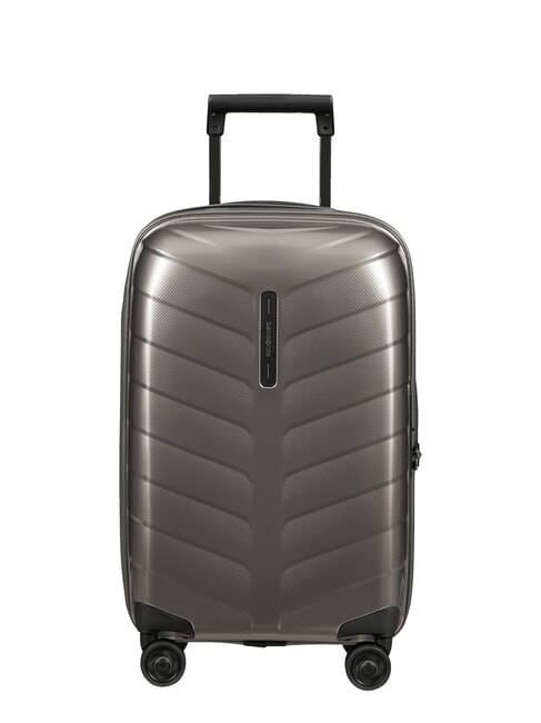 SAMSONITE ATTRIX Erweiterbarer schlanker Kabinentrolley Dünen - Handgepäck