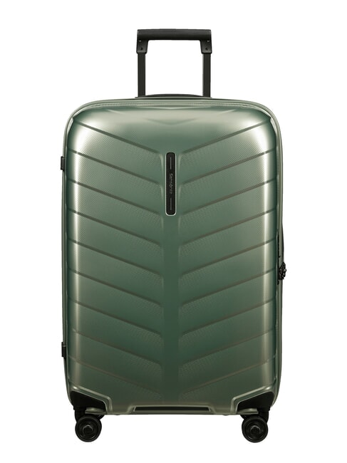 SAMSONITE ATTRIX Mittelgroßer Trolley Basilikumgrün - Harte Trolleys