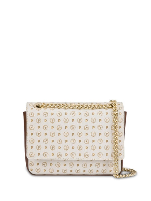 POLLINI Heritage Classic Schulter- oder Schulter-Minitasche elfenbein / braun - Damentaschen