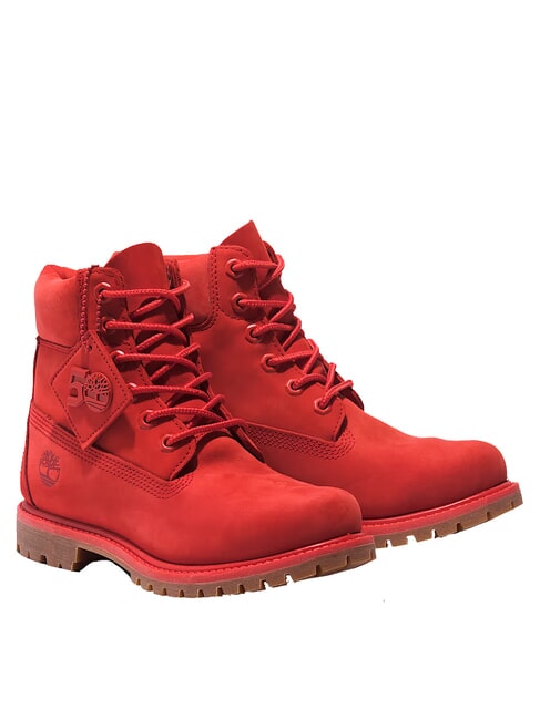 TIMBERLAND 6 INCH LACE UP  Gepolsterte Stiefeletten Aura-Orange - Damenschuhe