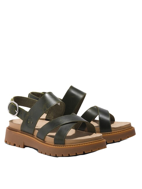 TIMBERLAND CLAIREMONT WAY Sandalen für Damen dunkelgrün - Damenschuhe