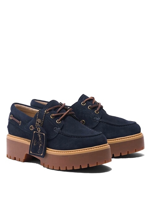 TIMBERLAND STONE STREET  Lederschuhe dunkelblau - Damenschuhe