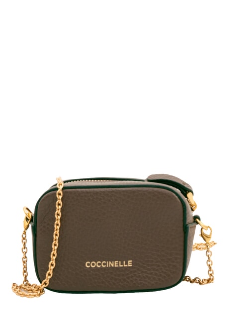 COCCINELLE BEAT SOFT Clutch/Geldbörse aus Leder Johannisbrot - Brieftaschen Damen