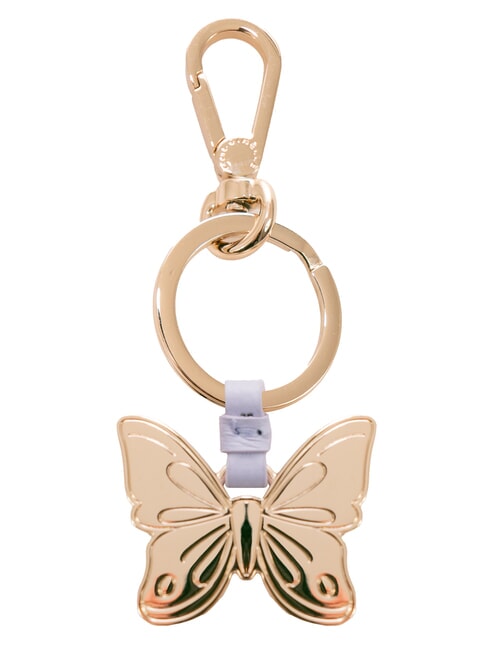 COCCINELLE BASIC METAL Schlüsselanhänger aus Leder und Metall lav./lav. - Schlüsselanhänger und Schlüsseletuis