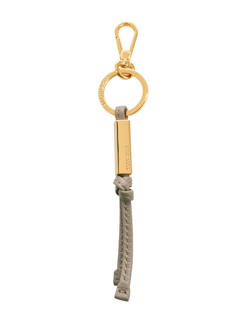 COCCINELLE ESSENTIAL Schlüsselanhänger aus Leder und Metall warmes Taupe - Schlüsselanhänger und Schlüsseletuis