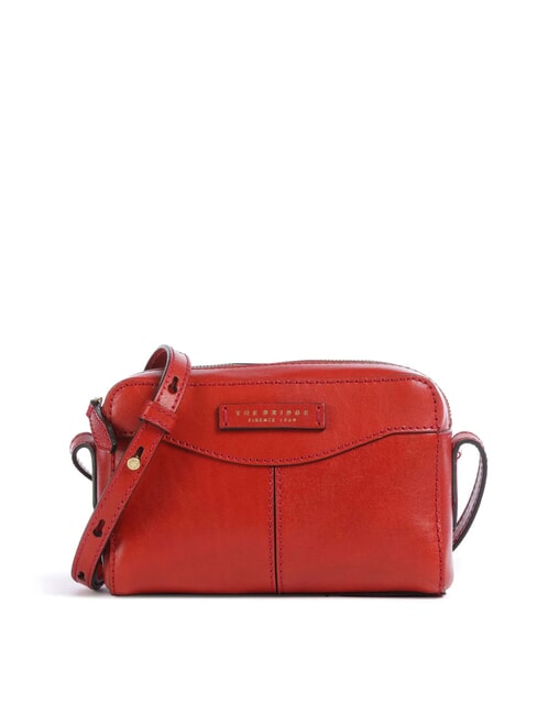 THE BRIDGE GLORIA Mini-Kameratasche aus Leder gebranntes Orange abb. Gold - Damentaschen