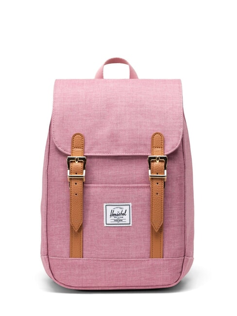 HERSCHEL RETREAT MINI Rucksack lila Schraffur - Rucksäcke für Schule &amp; Freizeit