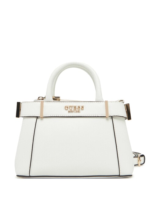 GUESS ANADELA anadela borsa a mano Mini Handtasche, mit Schultergurt Weiß - Damentaschen
