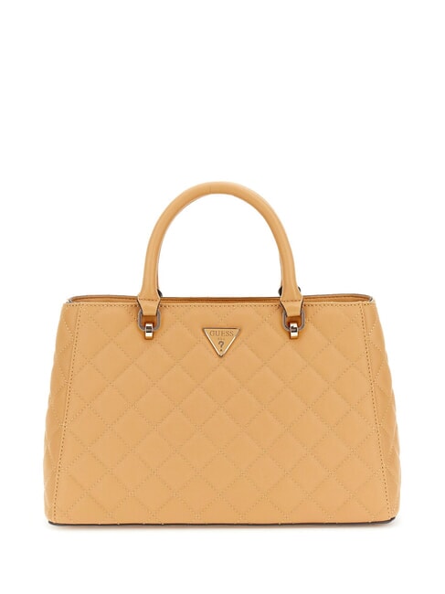 GUESS ECO CARLY  Handtasche, mit Schultergurt BEIGE - Damentaschen