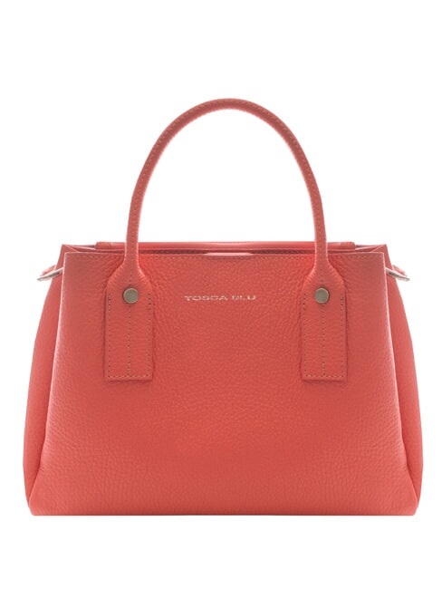 TOSCA BLU BETSY Handtasche, mit Schultergurt, aus Leder Fuchsie - Damentaschen