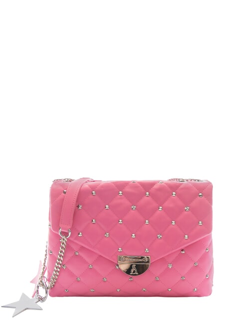 L'ATELIER DU SAC MATELASSE Gesteppte Umhängetasche Flamingo - Damentaschen