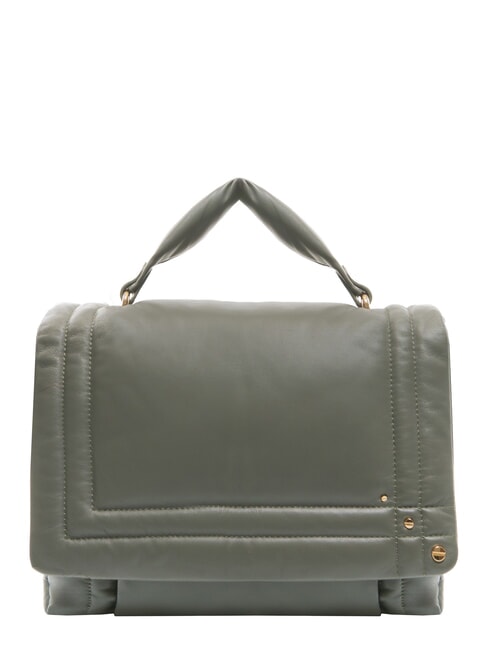 BORBONESE REVERSE  Handtasche, mit Schultergurt, aus Leder lehmgrau - Damentaschen