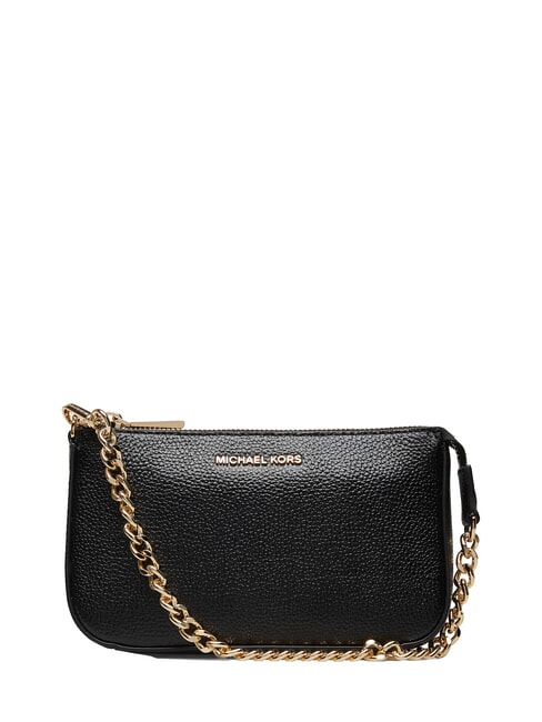MICHAEL KORS JET SET  Clutch aus Leder Schwarz - Damentaschen