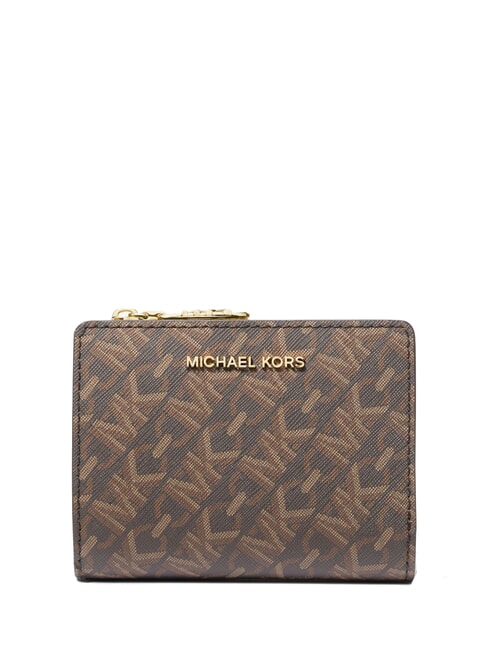 MICHAEL KORS EMPIRE  Geldbörse mit Münzfach Brn/Gepäck - Brieftaschen Damen