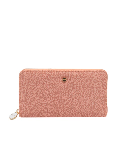 BORBONESE CLASSICA Brieftasche mit Reißverschluss Lippenstift - Brieftaschen Damen