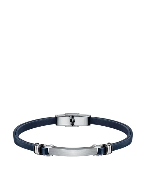 SECTOR BANDY Armband aus Stahl und Leder GRAU - Herrenarmbänder