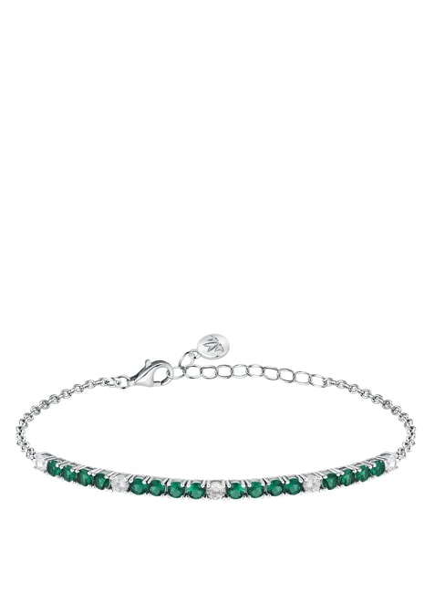 MORELLATO TESORI  925 Silber Armband grün - Armbänder