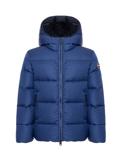 COLMAR E CONCRETE Wendbare Daunenjacke mit Kapuze Kapitän Marineblau - Kinder Jacken