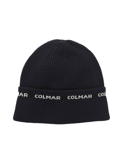 COLMAR COOPER Gerippte Mütze mit Umschlag Schwarz - Mützen/Hüte