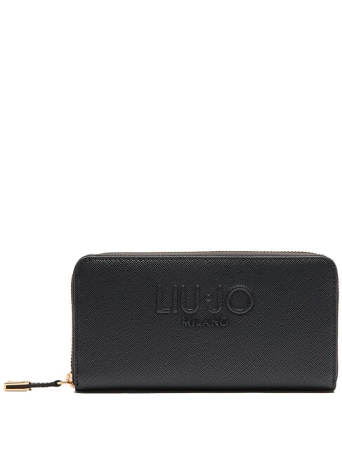 LIUJO CALIWEN XL Geldbörse mit Rundum-Reißverschluss SCHWARZ - Brieftaschen Damen
