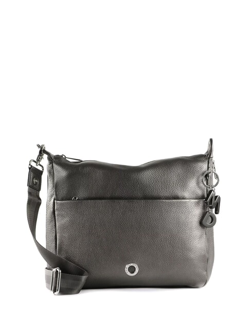 MANDARINA DUCK MELLOW LUX Umhängetasche aus Leder Graphit - Damentaschen