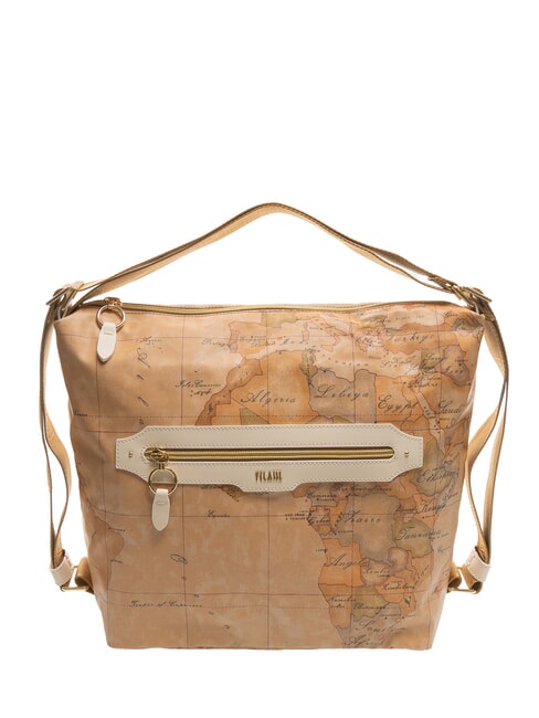 ALVIERO MARTINI PRIMA CLASSE SOFT FUSION Tasche, die in einen Rucksack verwandelt werden kann Elfenbein - Damentaschen
