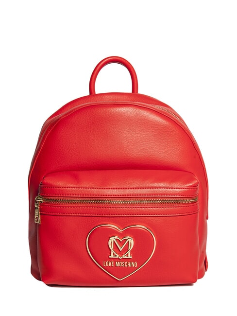 LOVE MOSCHINO GOLDEN HEART  Rucksack ROT - Damentaschen