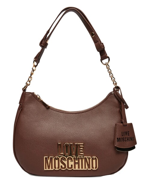 LOVE MOSCHINO METALLIC LOGO Umhängetasche Ich fürchte - Damentaschen