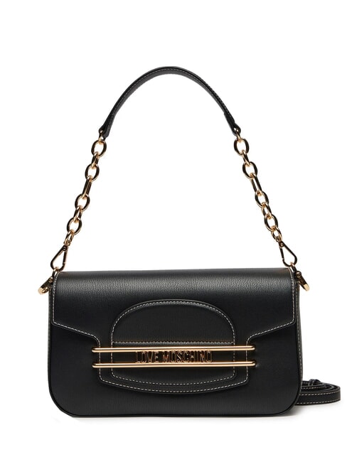 LOVE MOSCHINO CHAIN  Umhängetasche, mit Schultergurt Schwarz - Damentaschen