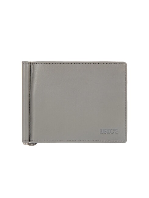 BRIC’S BERNINA Geldscheinklammer aus Leder GRAU - Brieftaschen Herren