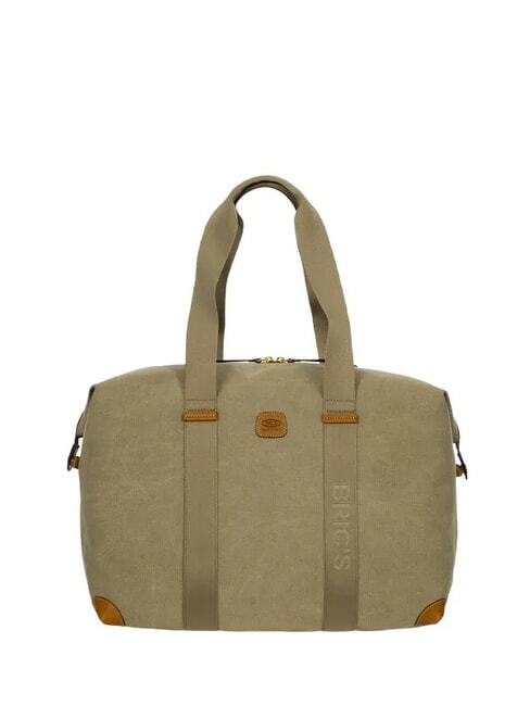 BRIC’S SORRENTO M Mittelgroße Reisetasche aus Canvas Olive - Reisetaschen