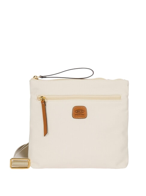 BRIC’S SORRENTO EMMA Flache Umhängetasche aus Canvas CREME - Damentaschen