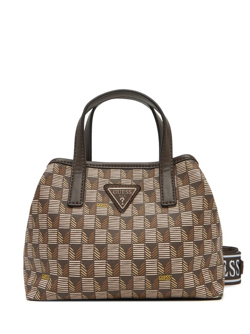 GUESS G WAVE  Mini Handtasche, mit Schultergurt braun - Damentaschen