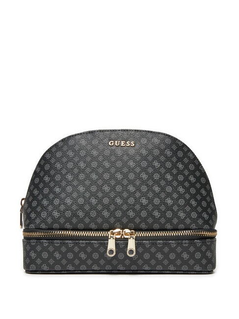 GUESS DOME Kosmetikkoffer Kohle Multi-Logo - Beauty-Case