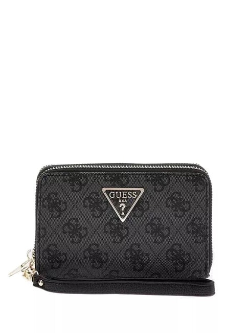 GUESS LAUREL  Mittelgroße Geldbörse mit Rundum-Reißverschluss Kohle - Brieftaschen Damen