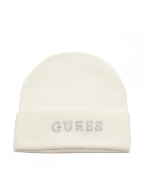 GUESS LOGO Umschlagmütze NICHT-GERADE WEISS - Mützen/Hüte